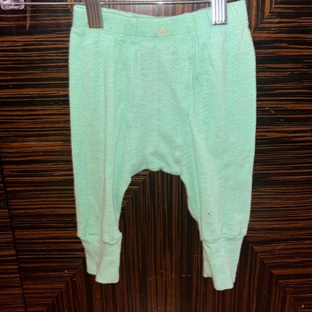 #40 Kate Quinn Mint Green Harem Pant 🌵12-18 months